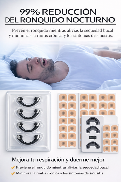 Tiras Nasales Antirronquidos