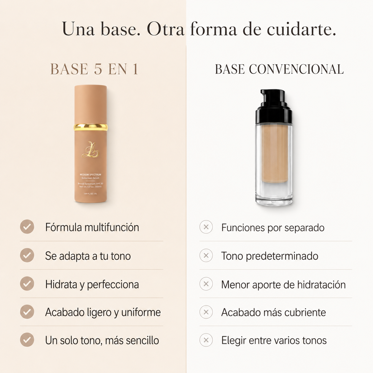 Base de Maquillaje 5 en 1